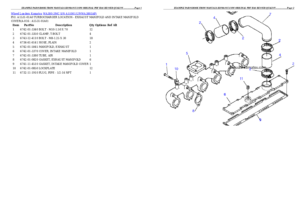 Protected: WA380-3MC S/N A51001-UP Partsbook