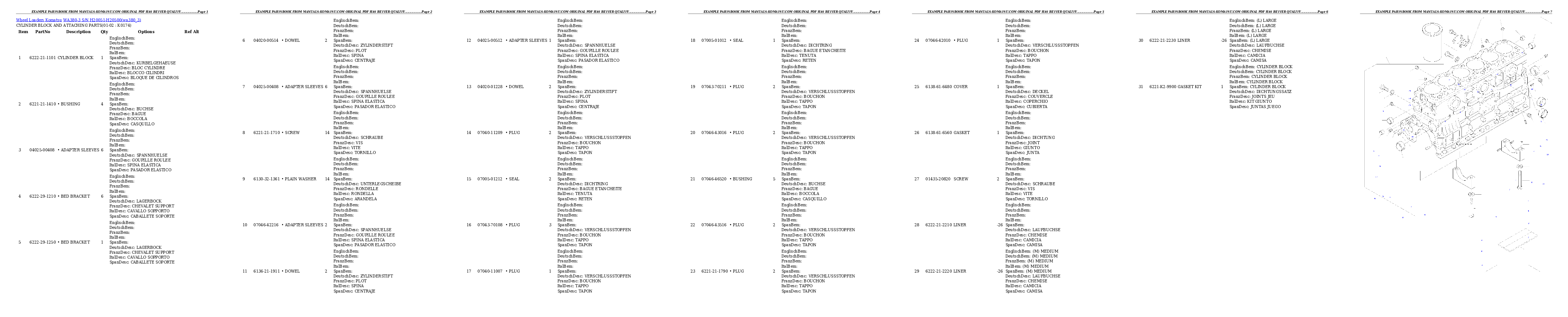 Protected: WA380-3 S/N H20051-H20500 Partsbook