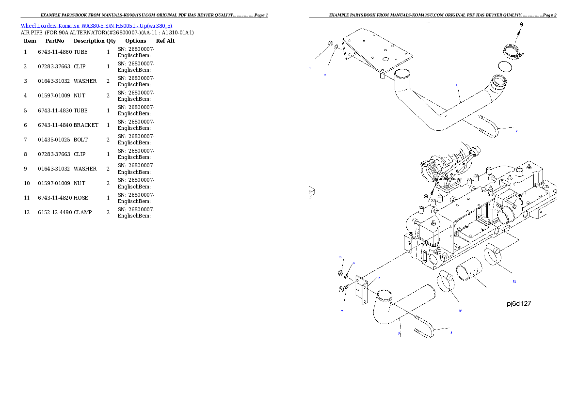 Protected: WA380-5 S/N H50051 – Up Partsbook