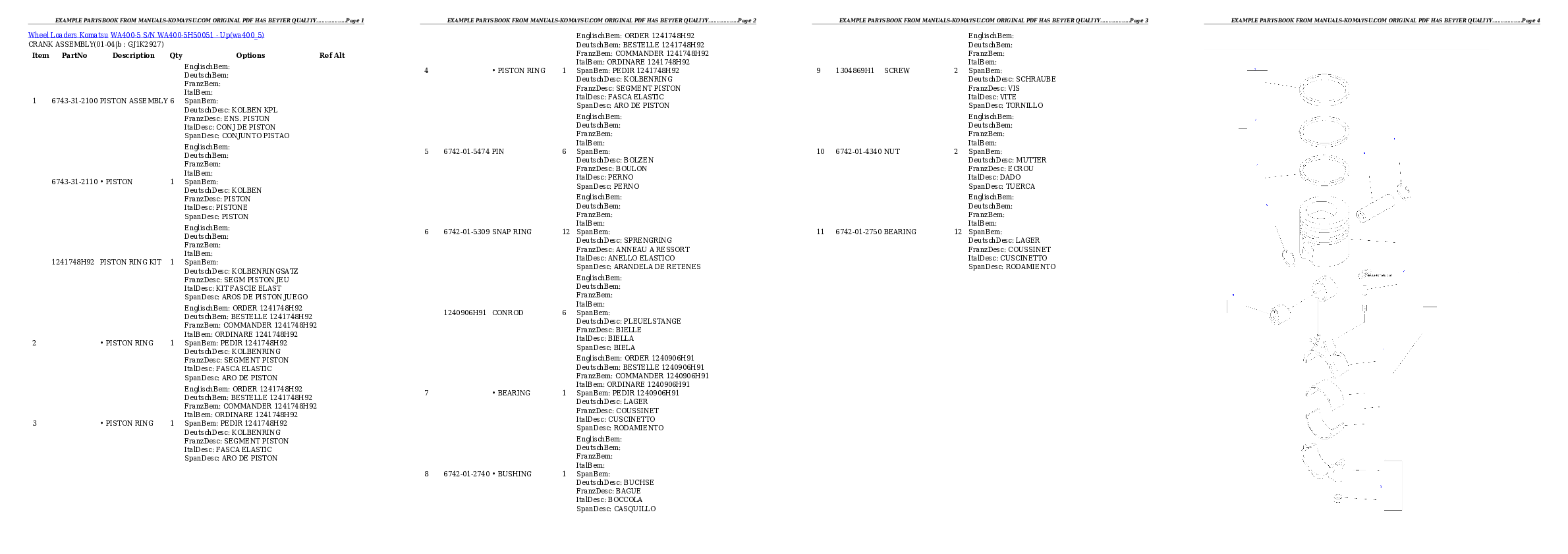 Protected: WA400-5 S/N WA400-5H50051 – Up Partsbook