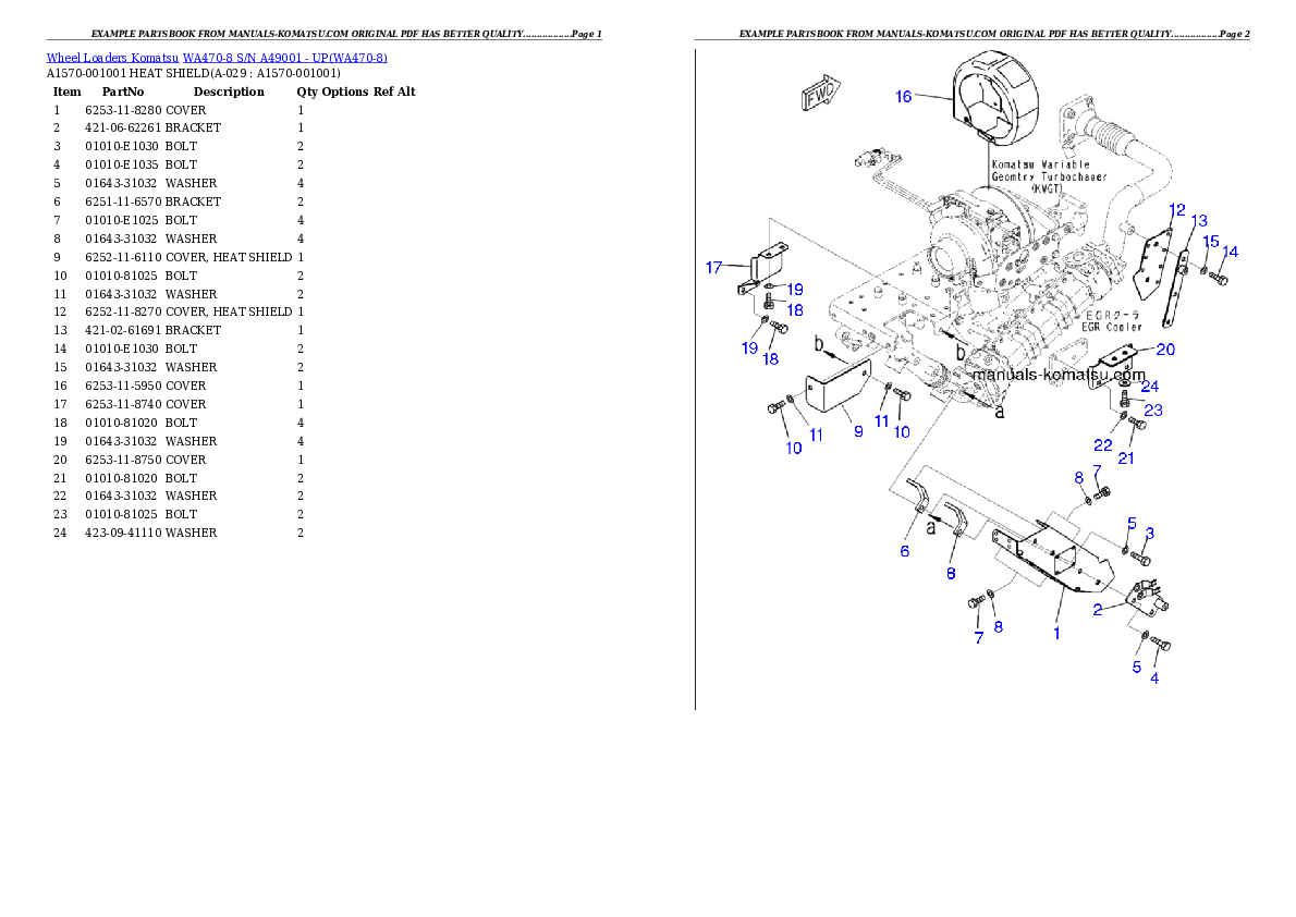 Protected: WA470-8 S/N A49001 – UP Partsbook