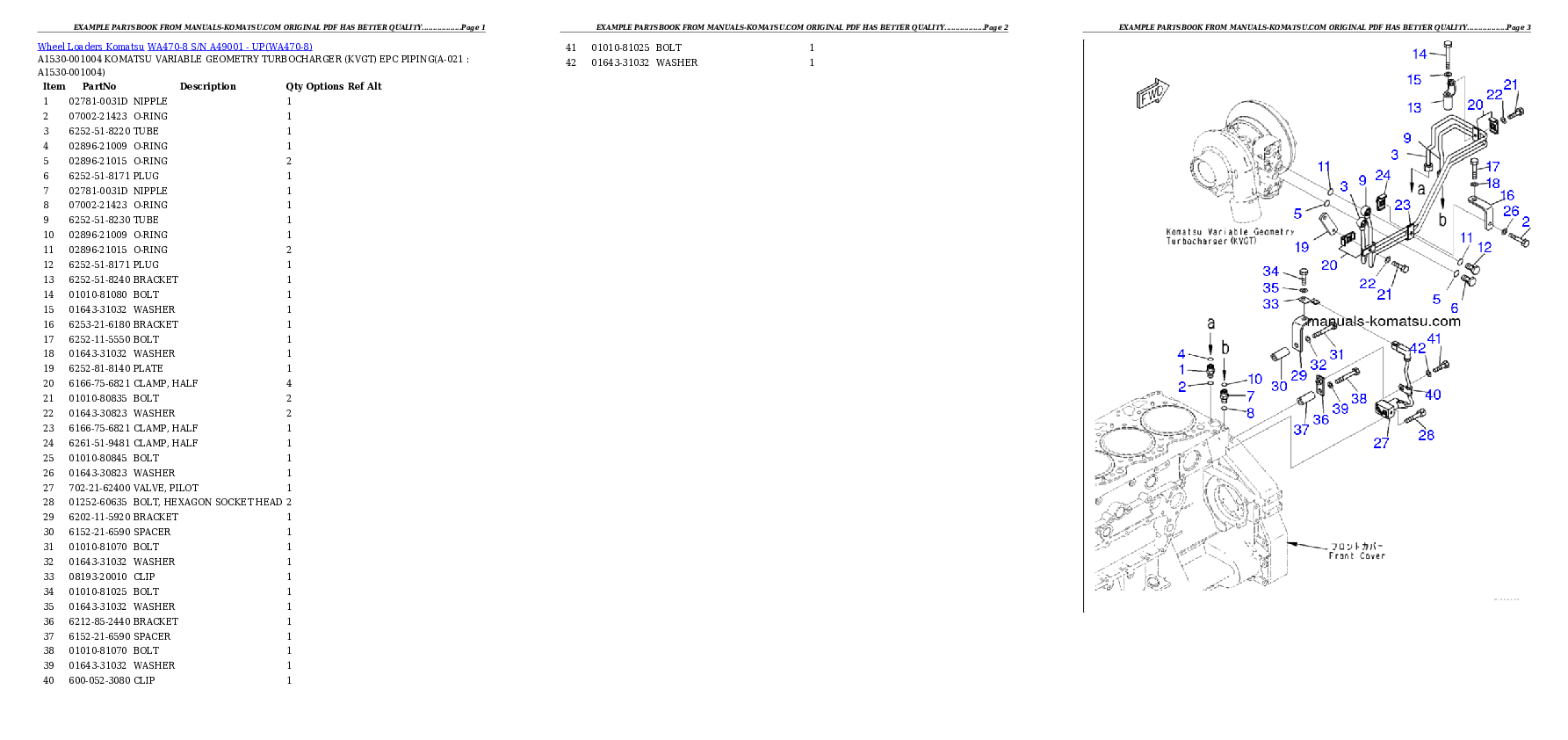 Protected: WA470-8 S/N A49001 – UP Partsbook