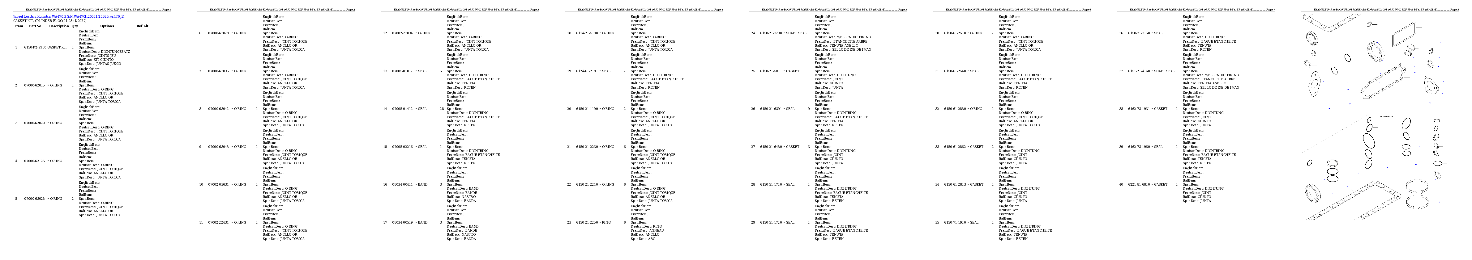 Protected: WA470-3 S/N WA470H20051-20668 Partsbook