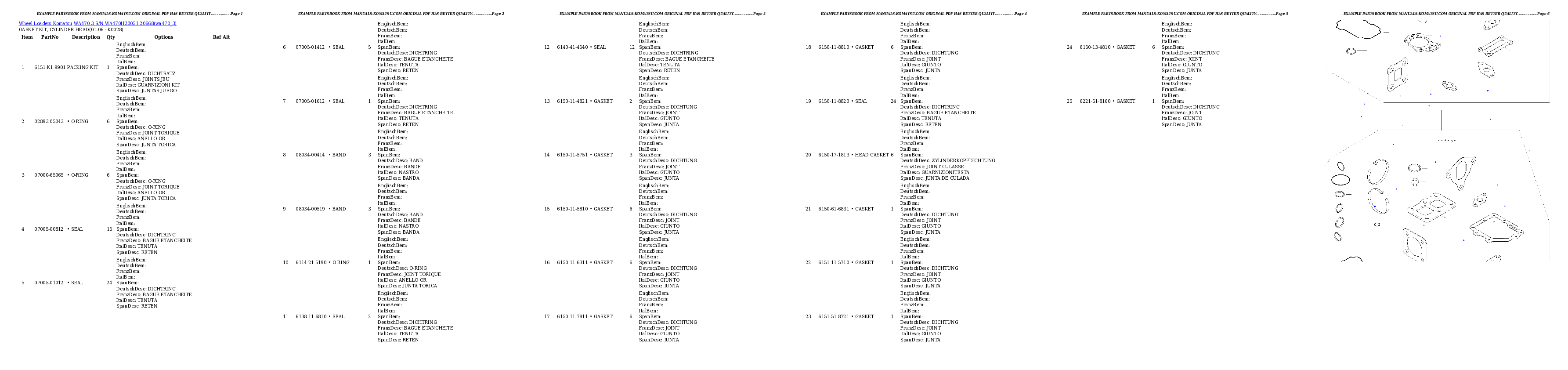 Protected: WA470-3 S/N WA470H20051-20668 Partsbook