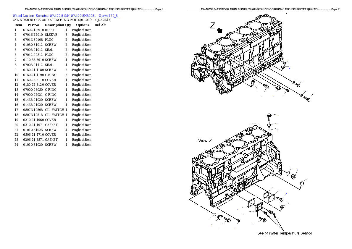 Protected: WA470-5 S/N WA470-5H50051 – Up Partsbook
