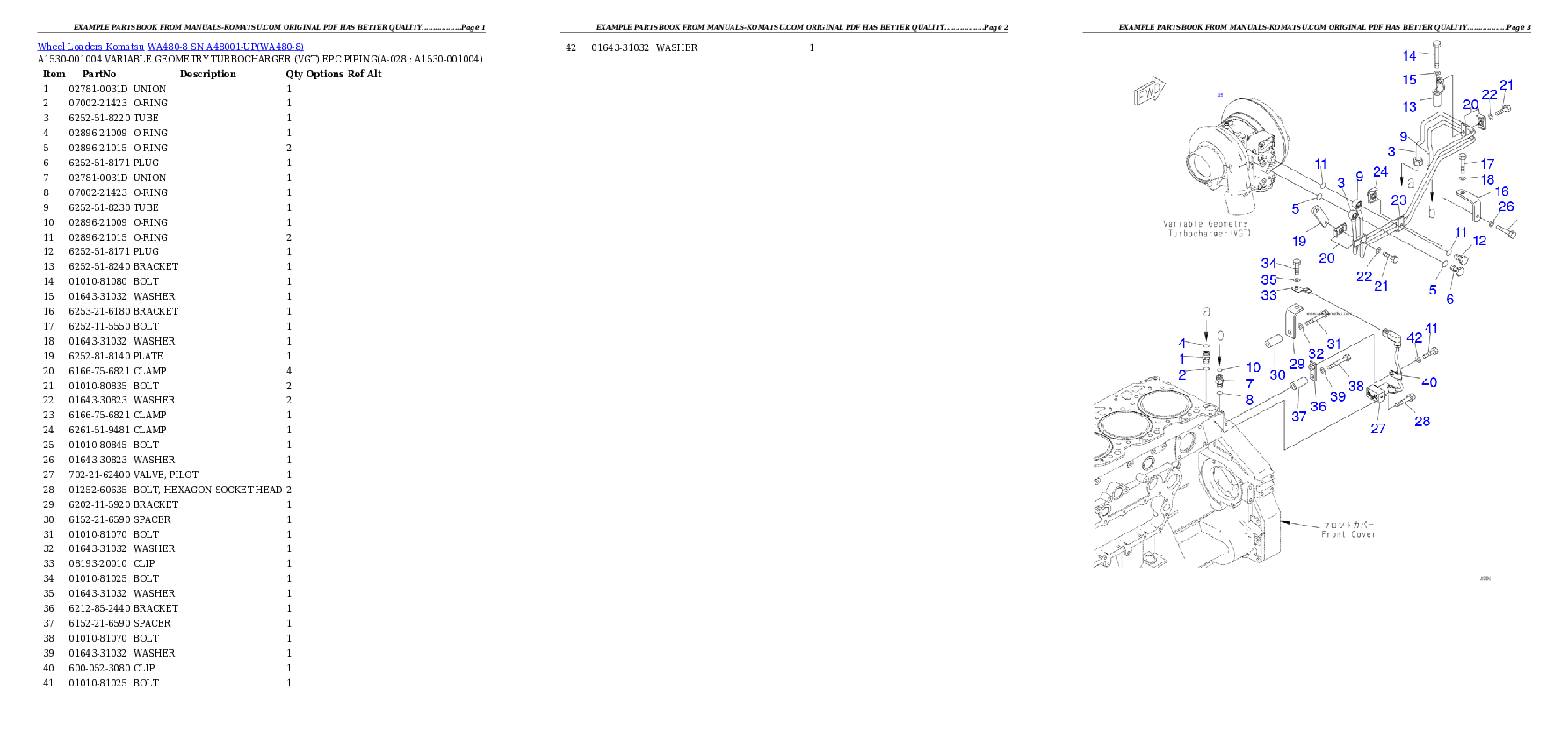 Protected: WA480-8 SN A48001-UP Partsbook