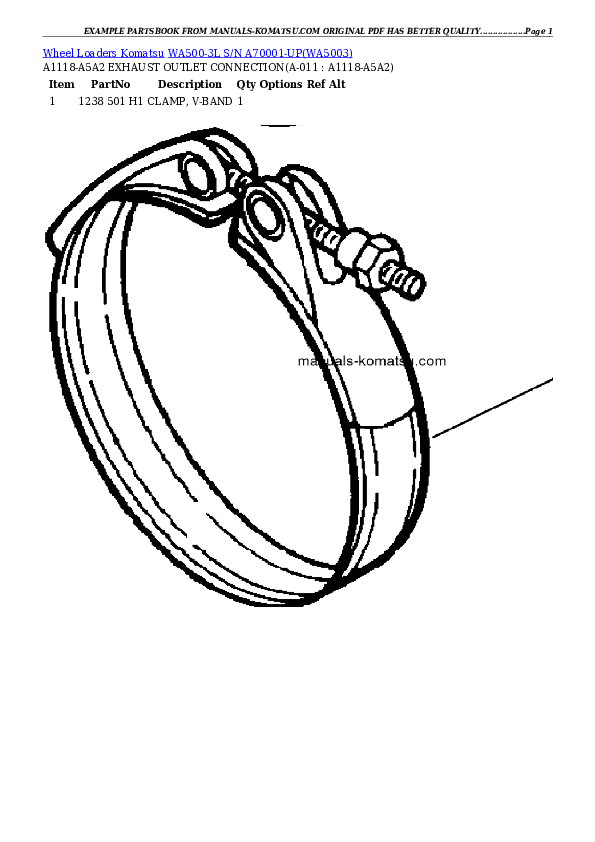 Protected: WA500-3L S/N A70001-UP Partsbook