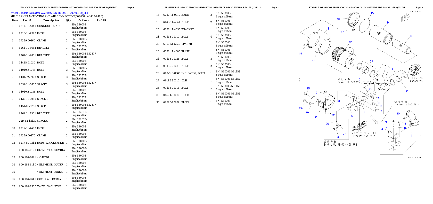 Protected: WA500-6 S/N H60051 – Up Partsbook