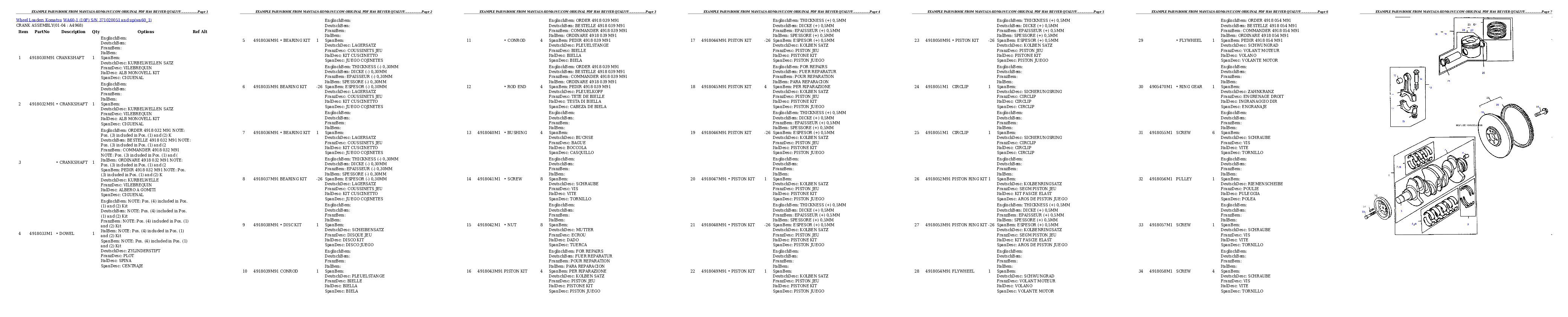 Protected: WA60-1 (10F) S/N 371020051 and up Partsbook