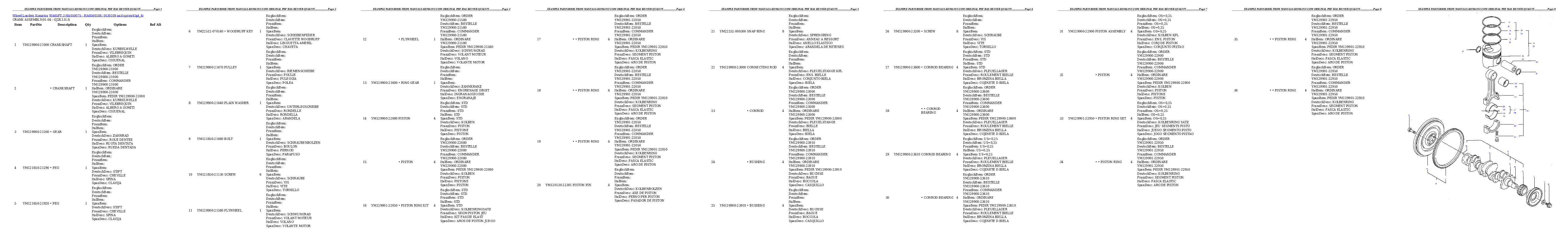 Protected: WA65PT-3 HA050075 – HA0500108 / H30109 and up Partsbook