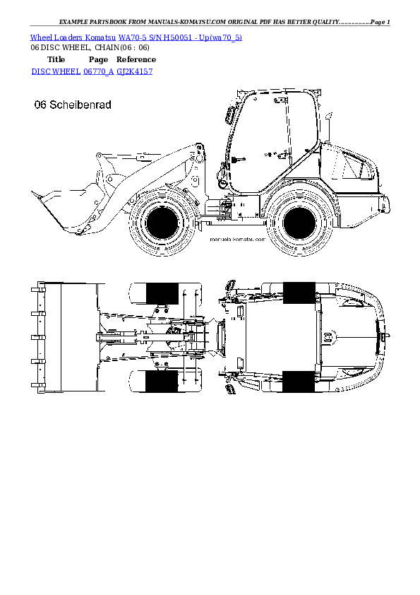 Protected: WA70-5 S/N H50051 – Up Partsbook