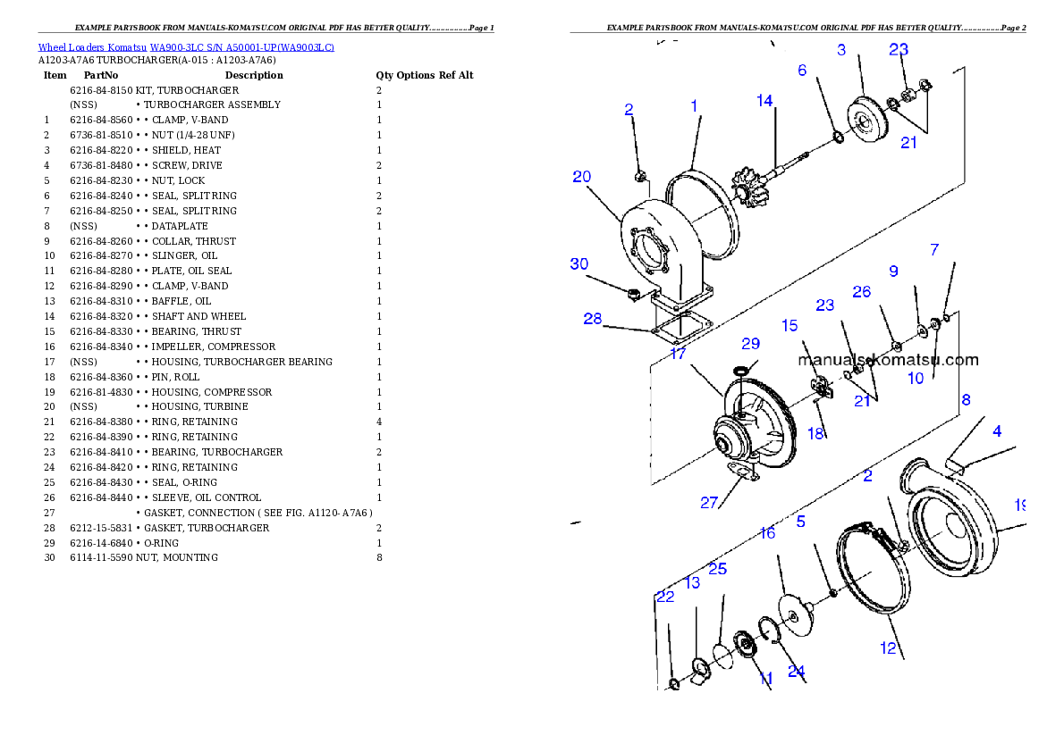 Protected: WA900-3LC S/N A50001-UP Partsbook