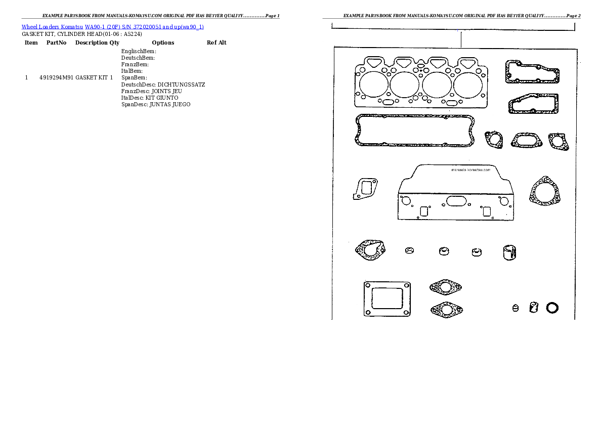 Protected: WA90-1 (20F) S/N 372020051 and up Partsbook