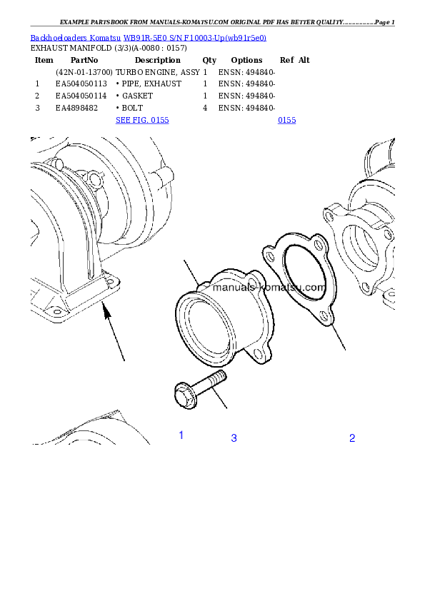 Protected: WB91R-5E0 S/N F10003-Up Partsbook