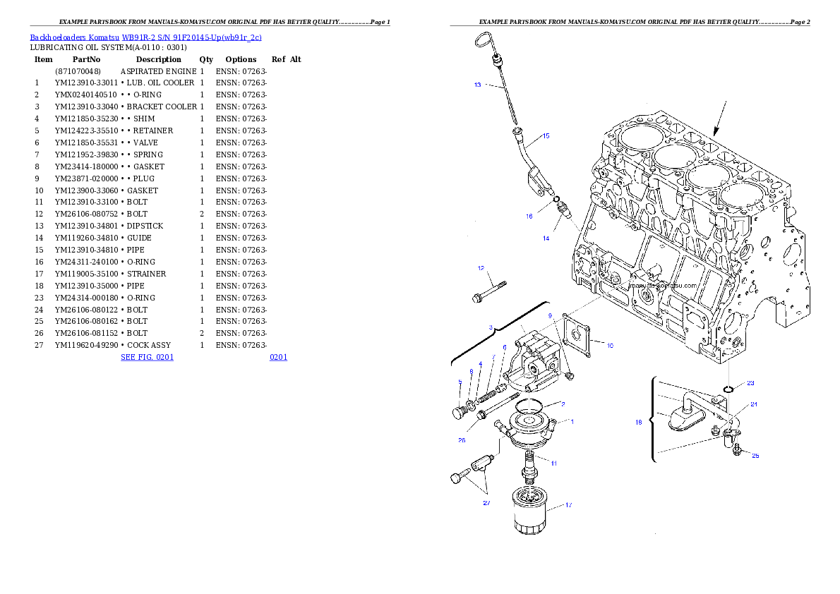 Protected: WB91R-2 S/N 91F20145-Up Partsbook