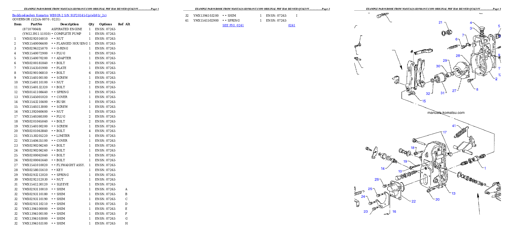 Protected: WB91R-2 S/N 91F20145-Up Partsbook