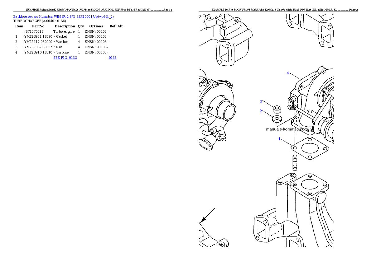 Protected: WB93R-2 S/N 93F20001-Up Partsbook