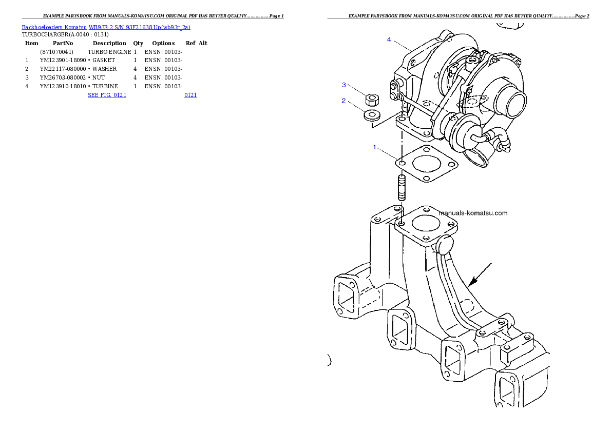 Protected: WB93R-2 S/N 93F21638-Up Partsbook