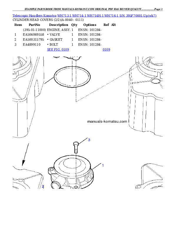 Protected: WH713-1 WH714-1 WH714H-1 WH716-1 S/N 395F70001-Up Partsbook
