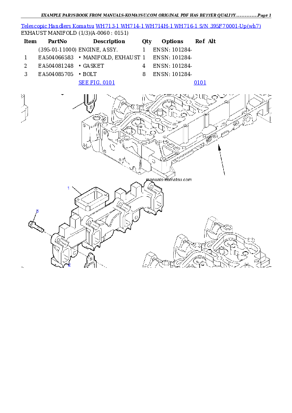 Protected: WH713-1 WH714-1 WH714H-1 WH716-1 S/N 395F70001-Up Partsbook