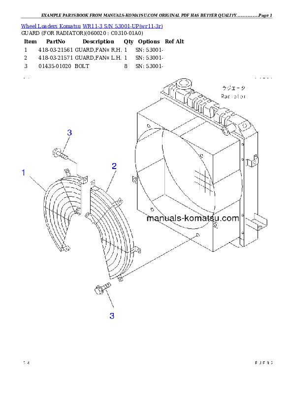 Protected: WR11-3 S/N 53001-UP Partsbook