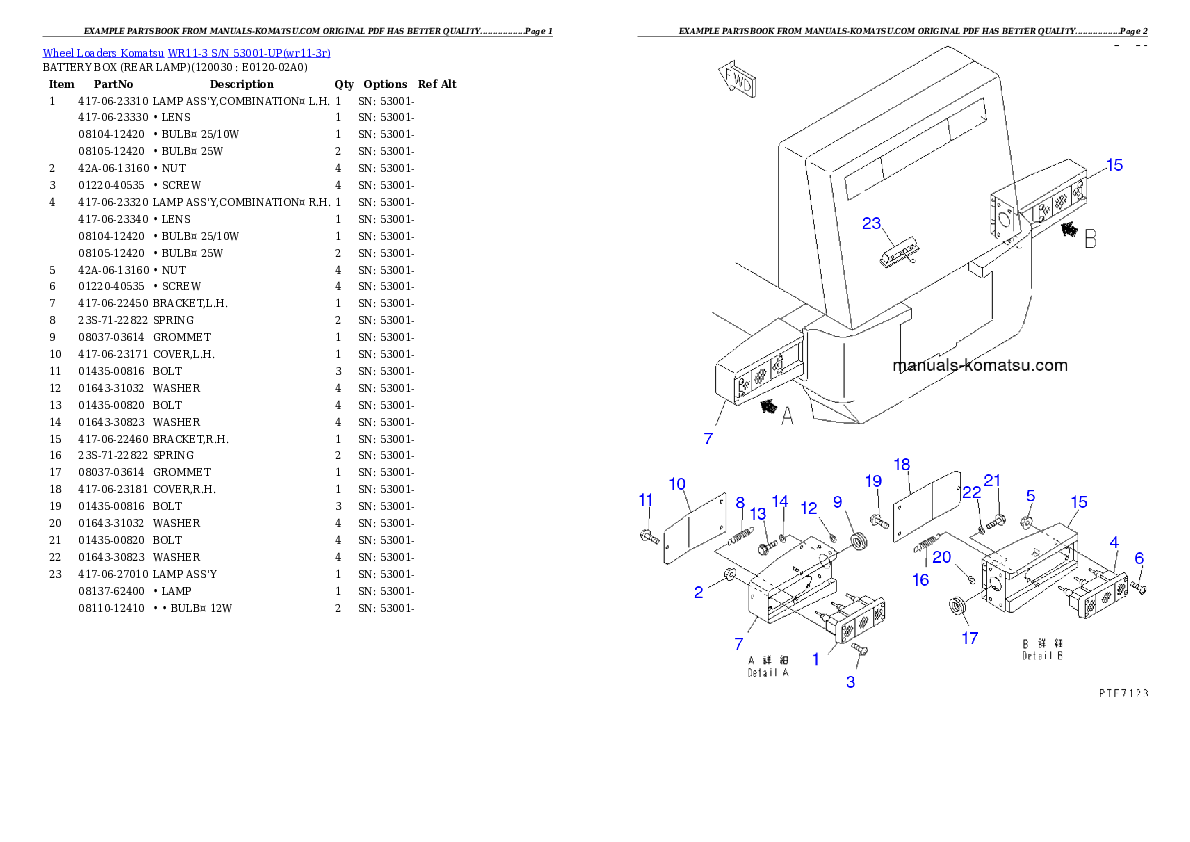 Protected: WR11-3 S/N 53001-UP Partsbook