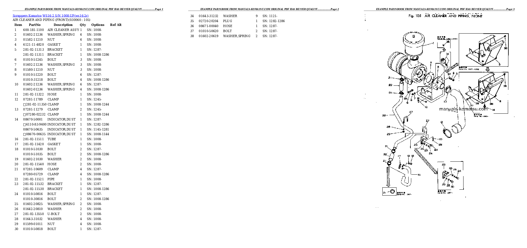 Protected: WS16-2 S/N 1008-UP Partsbook