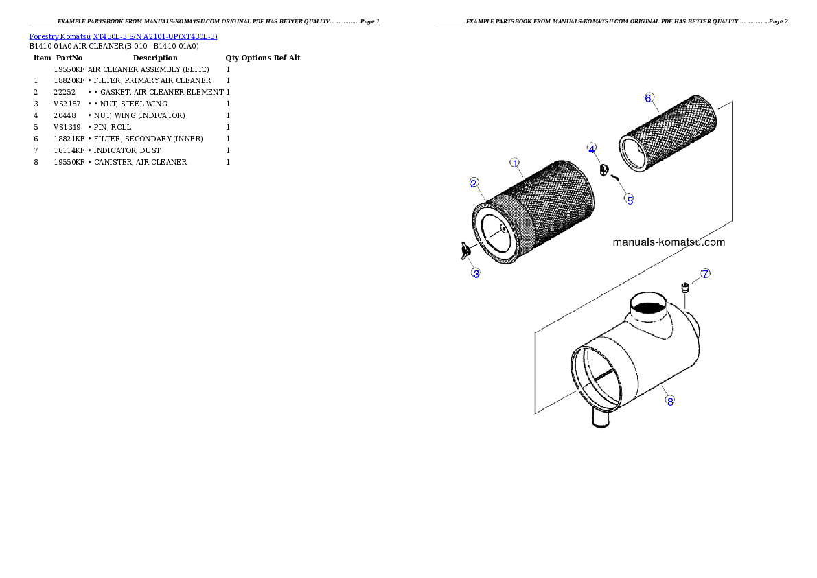 Protected: XT430L-3 S/N A2101-UP Partsbook