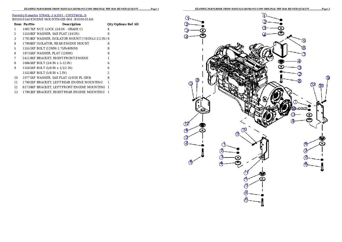 Protected: XT445L-3 A3101 – UP Partsbook