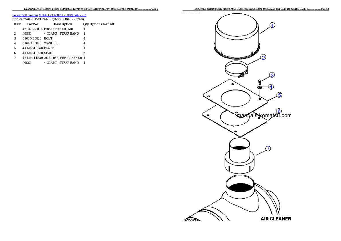 Protected: XT445L-3 A3101 – UP Partsbook