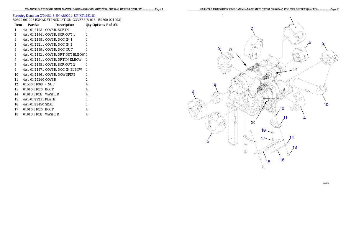 Protected: XT445L-5 SN A80001 -UP Partsbook