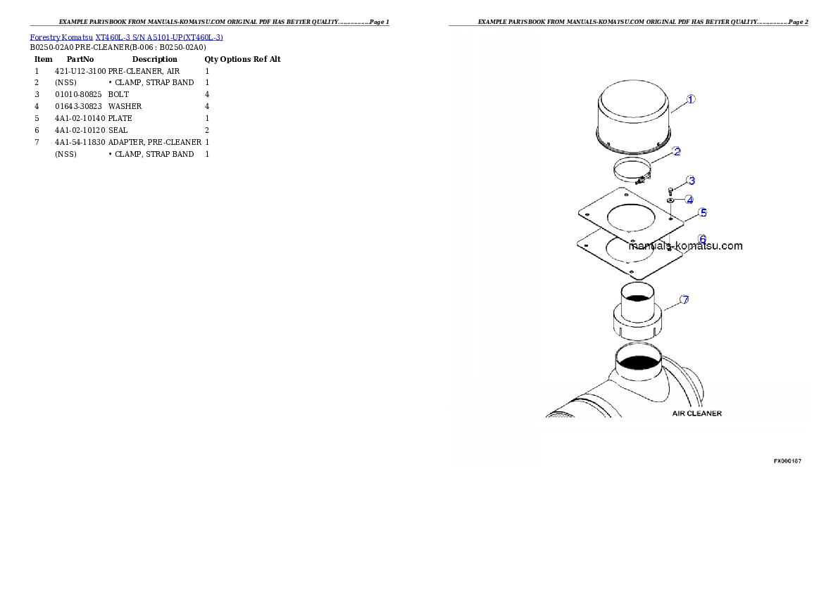 Protected: XT460L-3 S/N A5101-UP Partsbook