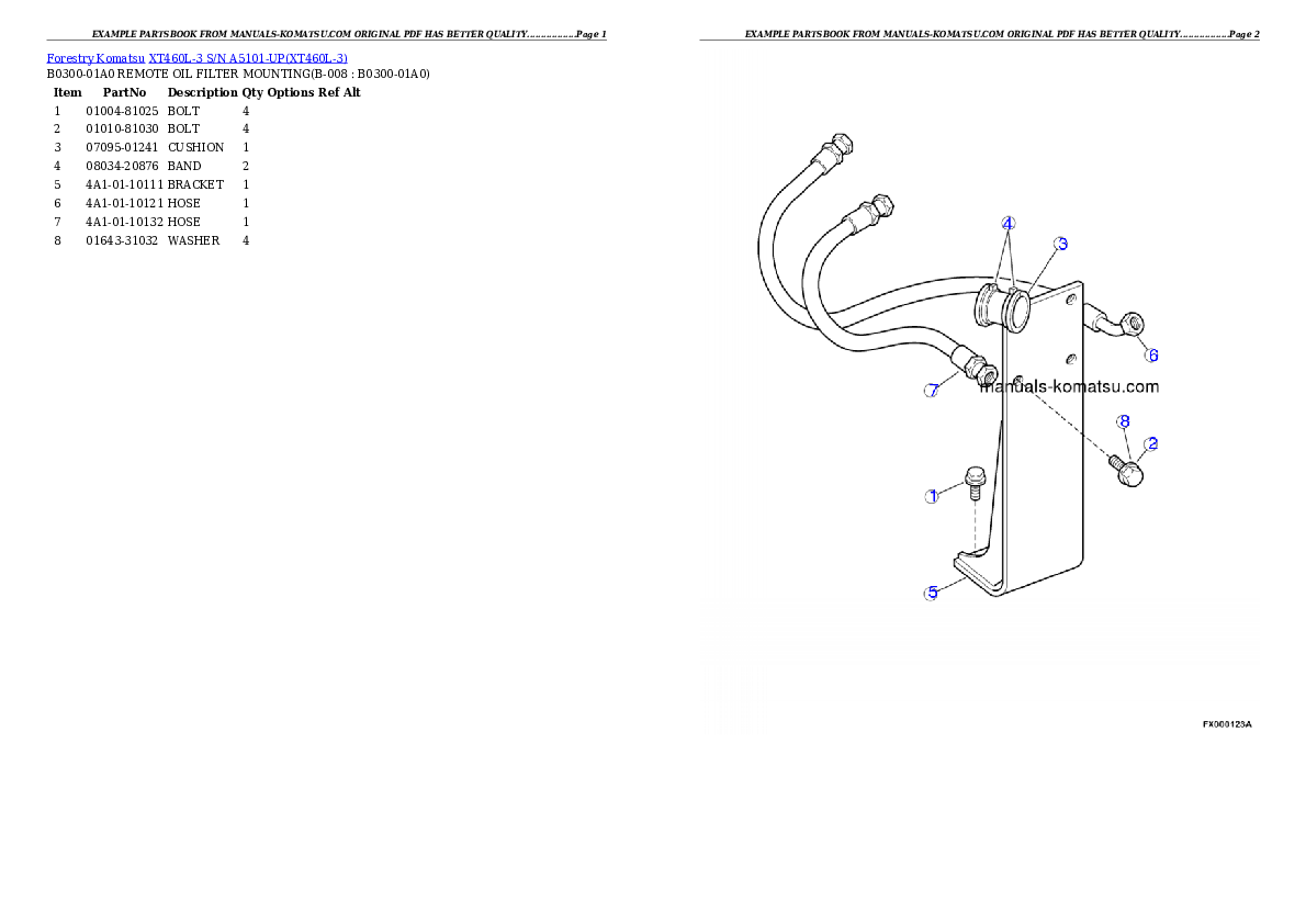 Protected: XT460L-3 S/N A5101-UP Partsbook