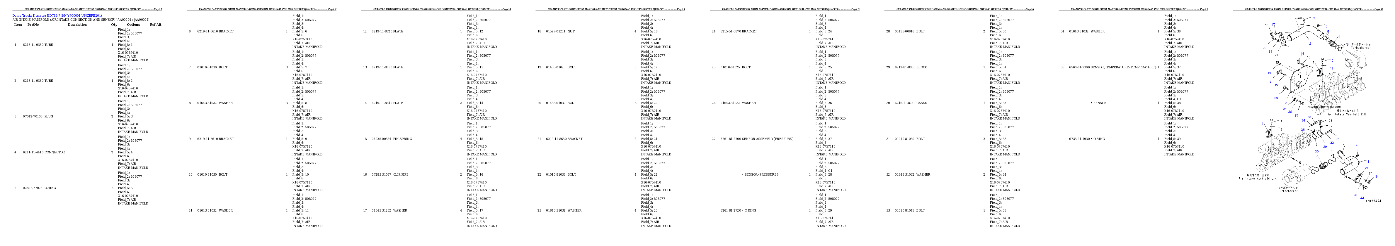 Protected: HD785-7 S/N Y700001-UP Partsbook