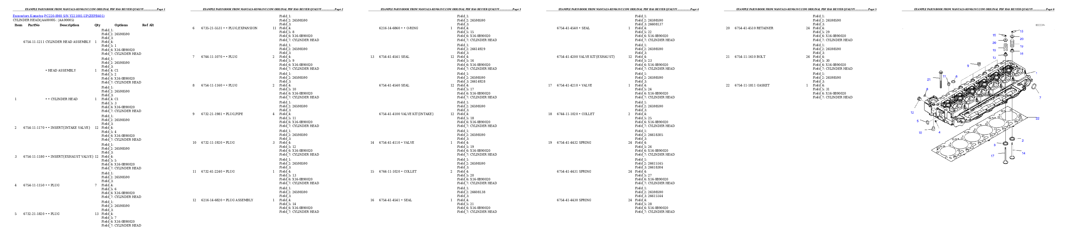 Protected: PC220-8M0 S/N Y221001-UP Partsbook