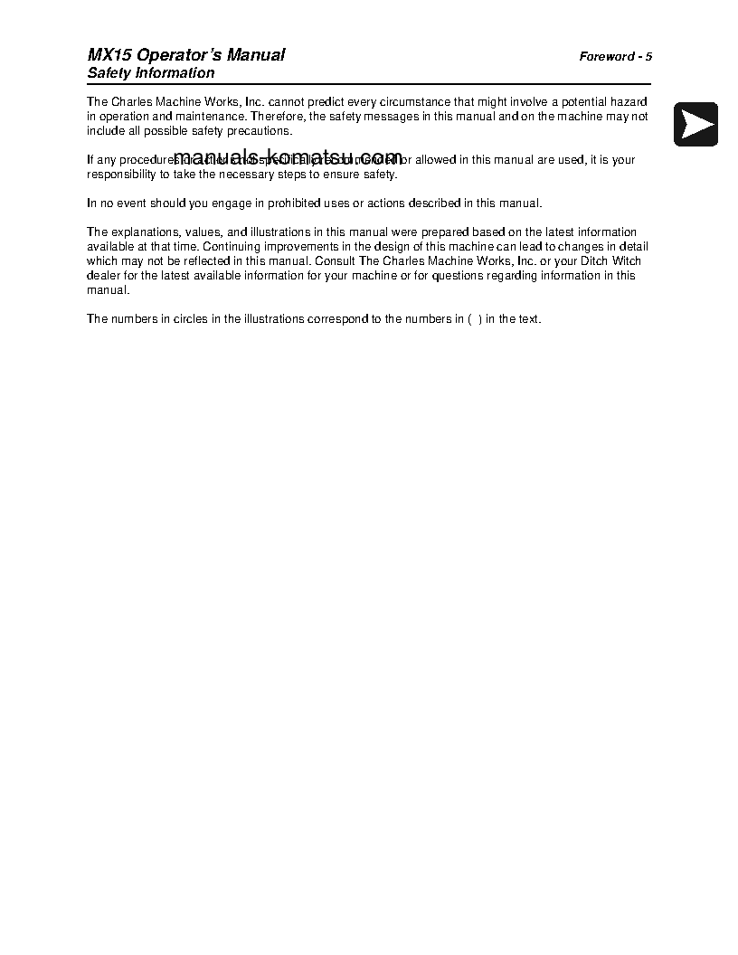 Protected: MX15(JPN) S/N 4001-UP Operation manual (English)