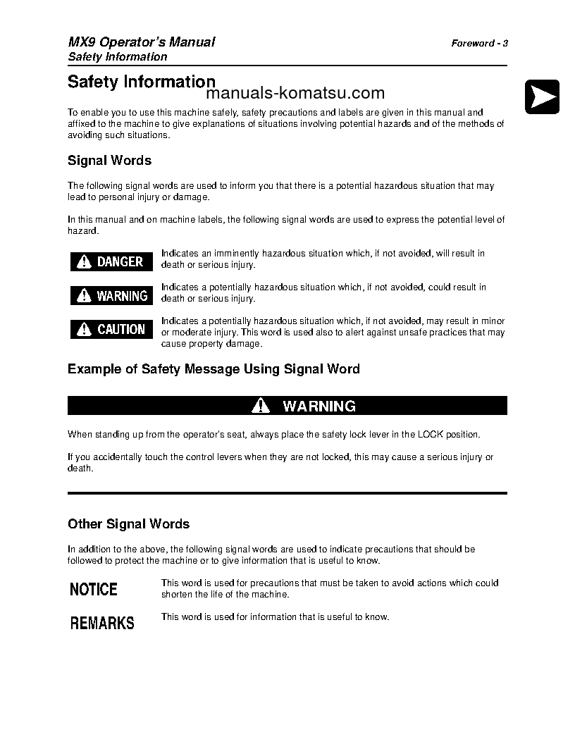 Protected: MX09(JPN) S/N 8001-UP Operation manual (English)