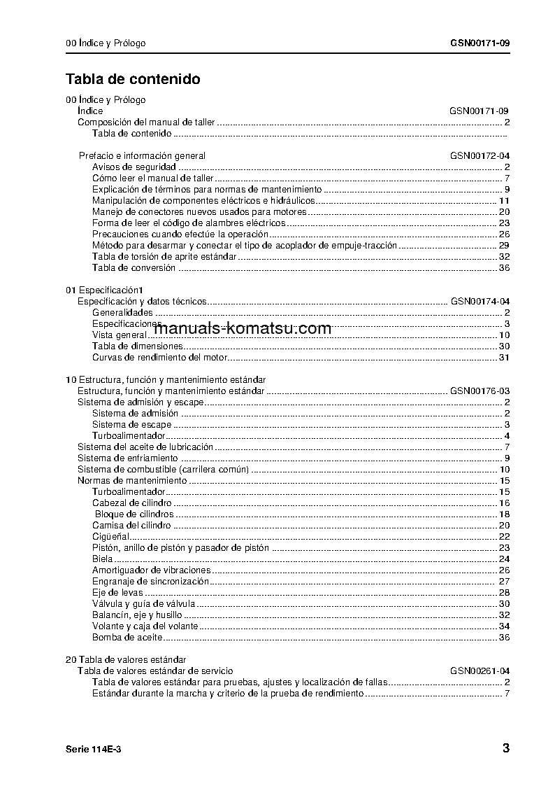 Protected: 6D114E-3(JPN) S/N ALL Shop (repair) manual (Spanish)