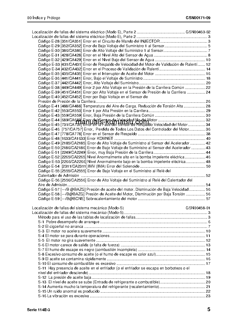 Protected: 6D114E-3(JPN) S/N ALL Shop (repair) manual (Spanish)