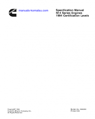 NTA-14(USA) S/N ALL Specification (English)