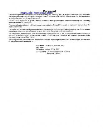 LTA-10C(USA) S/N ALL Shop (repair) manual (English)