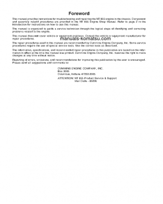 NT-855C(USA) S/N ALL Shop (repair) manual (English)