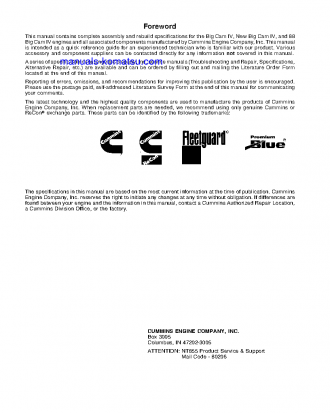 NT-855C(USA) S/N ALL Specification (English)