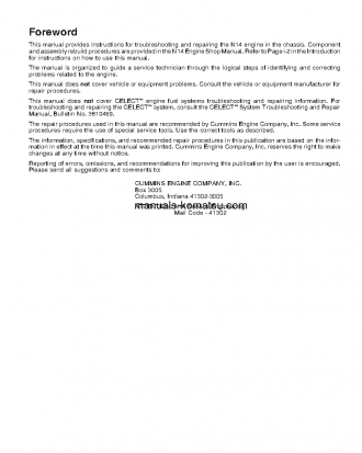 NTA-14(USA) S/N ALL Shop (repair) manual (English)