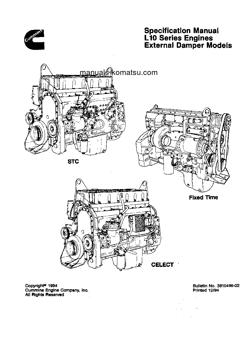 LTA-10C(USA) S/N ALL Specification (English)