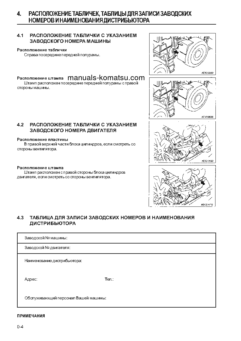 Protected: WA320-3(JPN) S/N 54001-UP Operation manual (Russian)