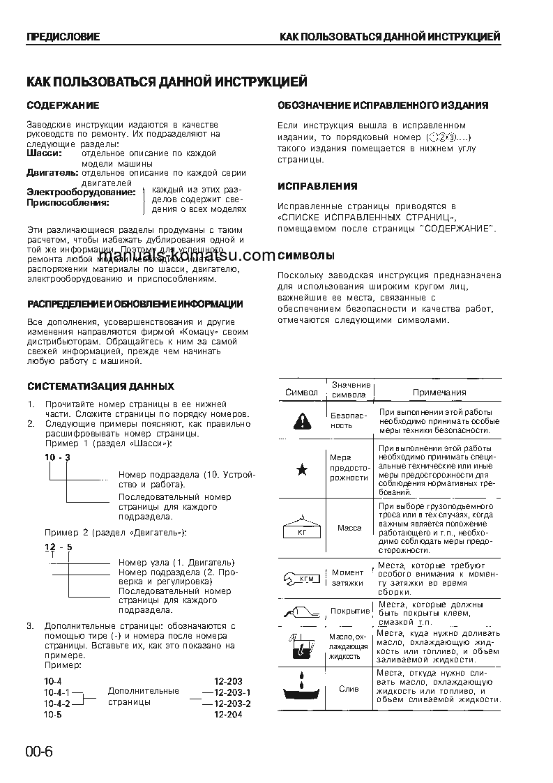 Protected: 6D105-1(JPN) S/N 10001-UP Shop (repair) manual (Russian)
