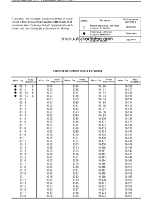 D61E-12(JPN) S/N 1001-UP Shop (repair) manual (Russian)