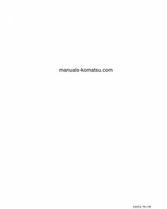 D85EX-15(JPN)-R S/N 20001-UP Shop (repair) manual (Russian)