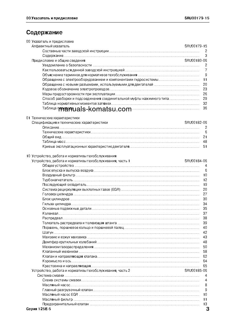 Protected: 125E-5 SERIES(JPN) Shop (repair) manual (Russian)